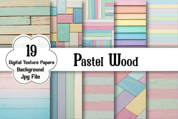 Download Pastel Wood Background Digital Paper - Paper Collection