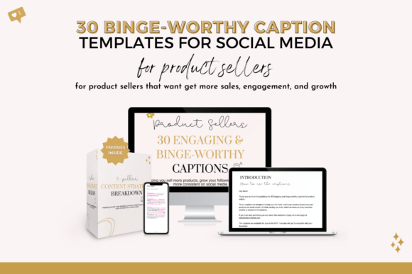 Download Social Media Captions Bundle - Social media captions Collection