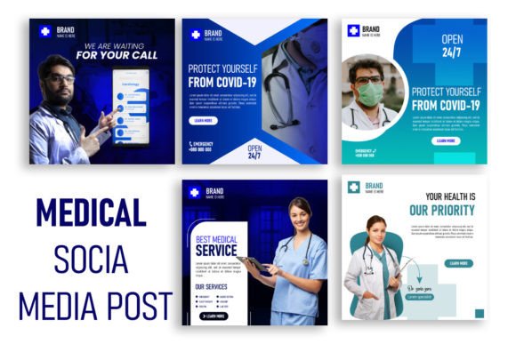 Download Medical Social Media Bundle - Social media bundle Collection